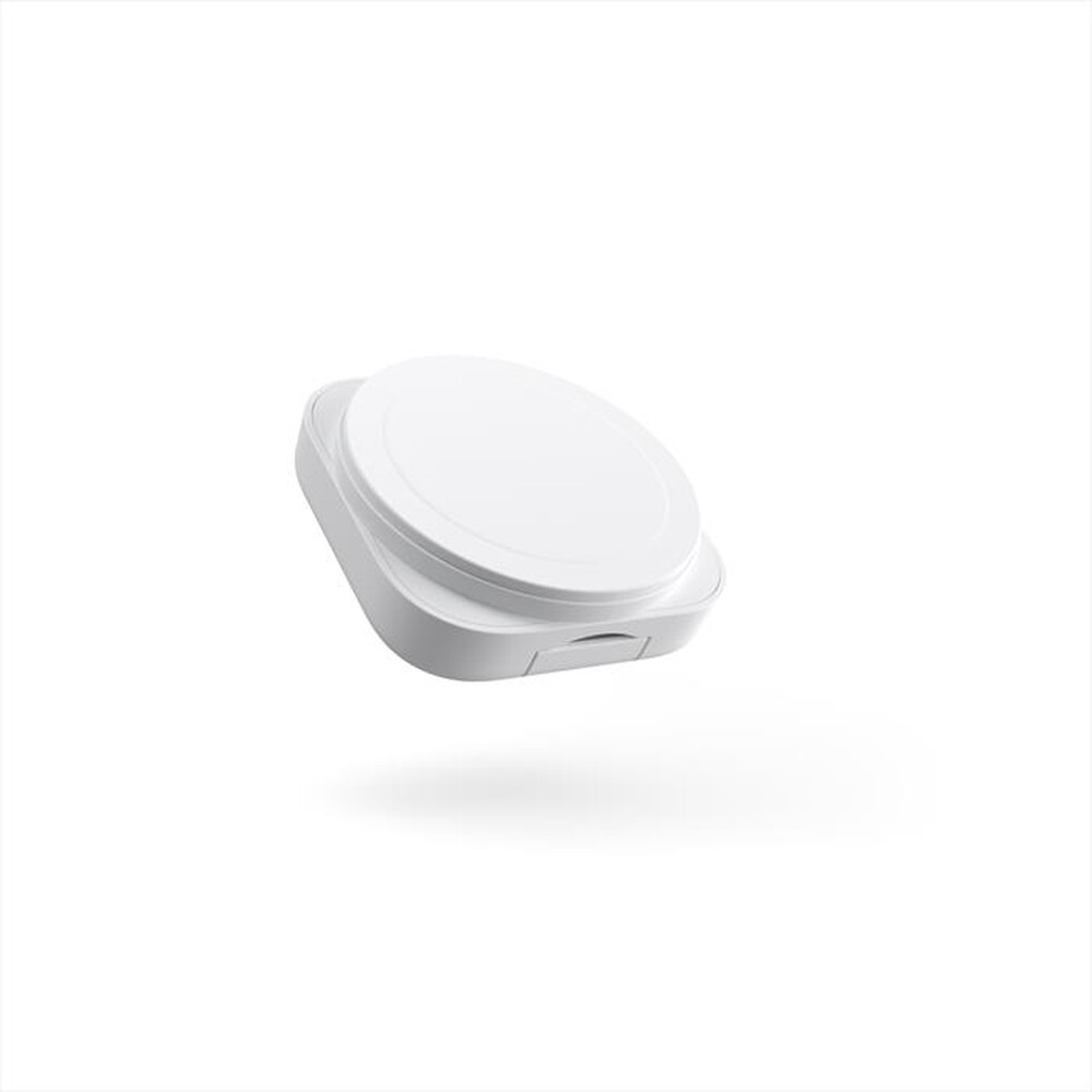 "ZENS - 2-IN-1 MAGSAFE + WATCH TRAVEL CHARGER-White - Bianco"