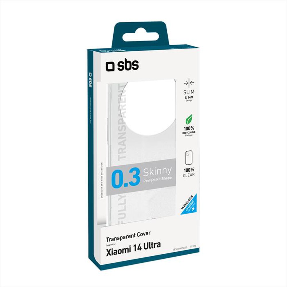 "SBS - Cover Skinny TESKINXI14UT Xiaomi 14 Ultra-Trasparente"