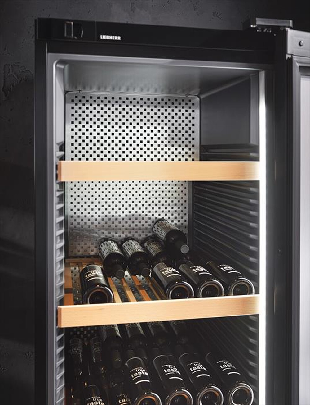 "LIEBHERR - Cantinetta WPBLI 5031-20 Classe F 196 bottiglie-Nero"
