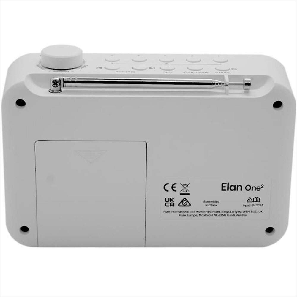 "PURE - Radio FM Elan ONE2-Cotton White"