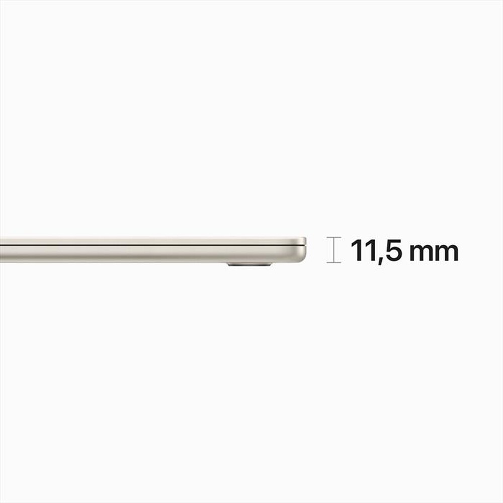 "APPLE - MacBook Air 15\" M2 8-core CPU 10-core GPU 256GB-Galassia"