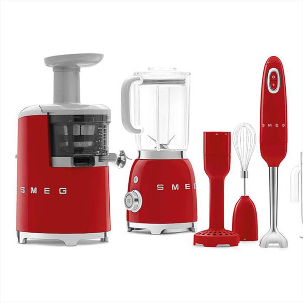 "SMEG - Frullatore da Tavolo 50's Style – BLF01RDEU-rosso"
