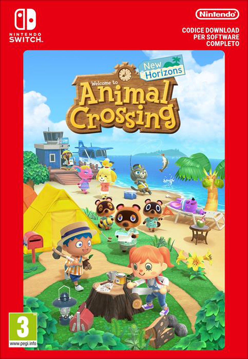 Immagine del prodotto NINTENDO - ANIMAL CROSSING: NEW HORIZONS - COD. DOWNLOAD