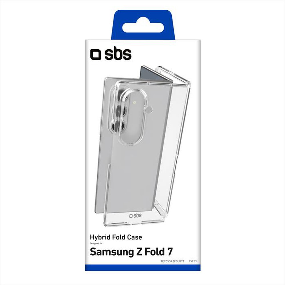 Immagine del prodotto SBS - Cover Hybrid per Samsung Z Fold 7-Trasparente