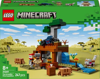 LEGO - MINECRAFT Spedizione nella miniera armadillo 21269