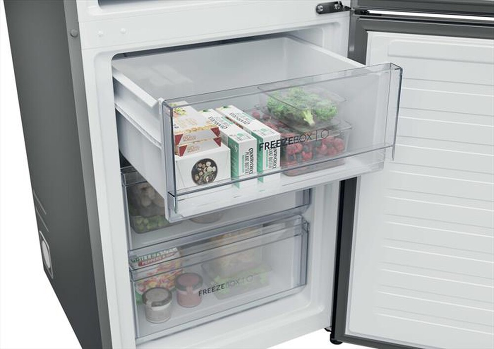 Immagine del prodotto HAIER - Frigorifero combinato HDPR1618ANPD Classe A 355lt-Acciaio inox