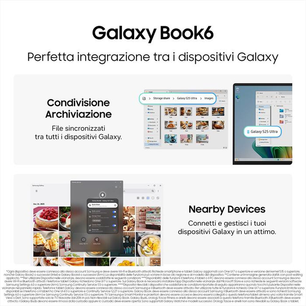 Immagine del prodotto SAMSUNG - Notebook GALAXY BOOK6 16"-Gray