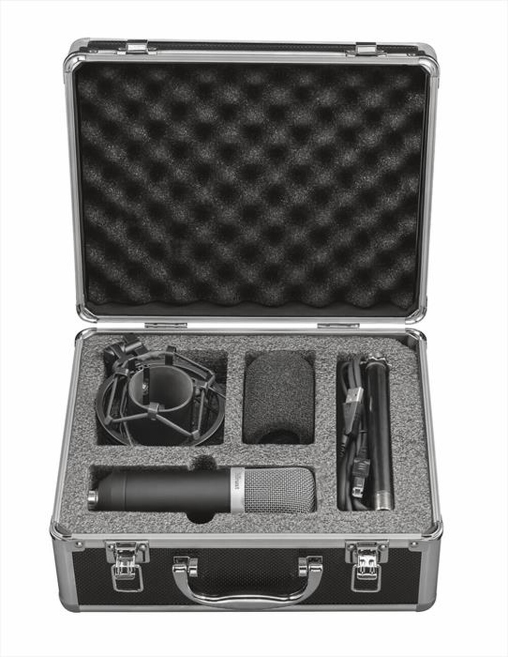 "TRUST - Emita Pro USB Mic-Black/Silver"