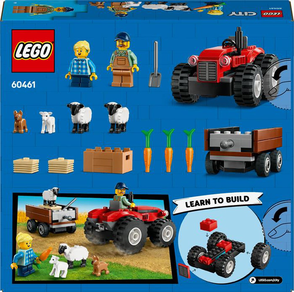 Immagine del prodotto LEGO - CITY Trattore agricolo con rimorchio e pecore60461