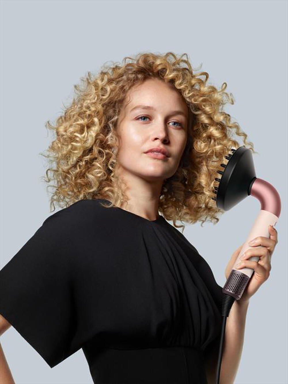"DYSON - SUPERSONIC R™CAPELLI RICCI E MOLTO RICCI-Rosa Cipria/Oro rosa"