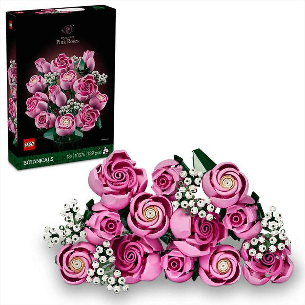 Immagine del prodotto LEGO - BOTANICALS Bouquet di rose rosa 10374