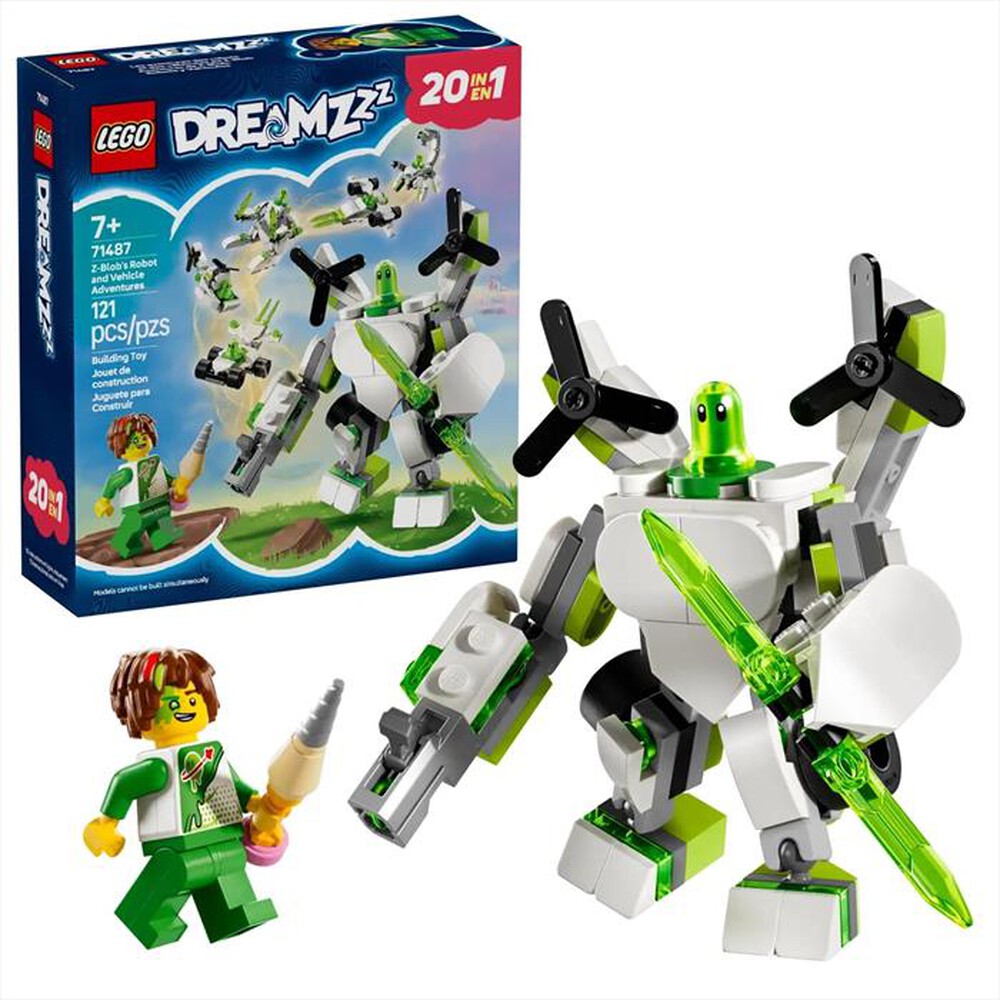 "LEGO - DREAMZZZ Avventure del robot e del veicolo - 71487-Multicolore"