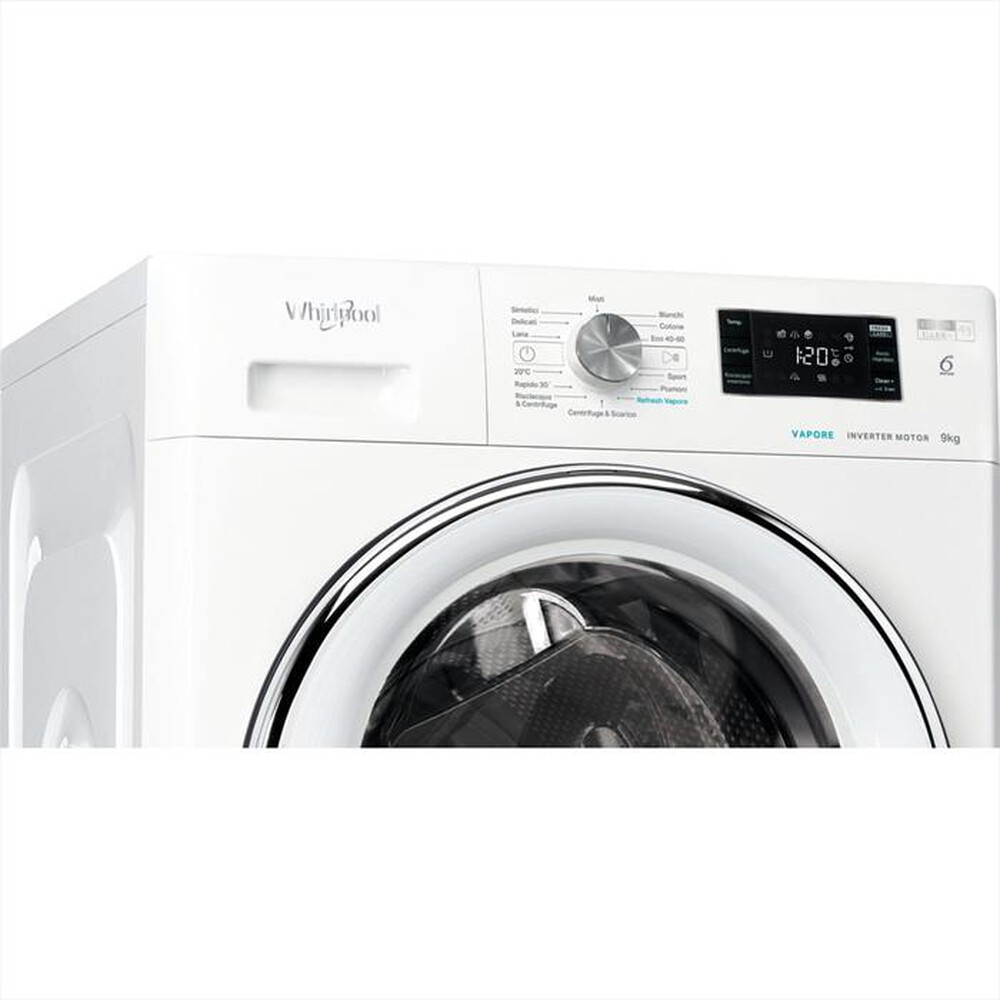 "WHIRLPOOL - Lavatrice FRESHCARE FFB 9258 CV IT 9 Kg Classe C-Bianco"