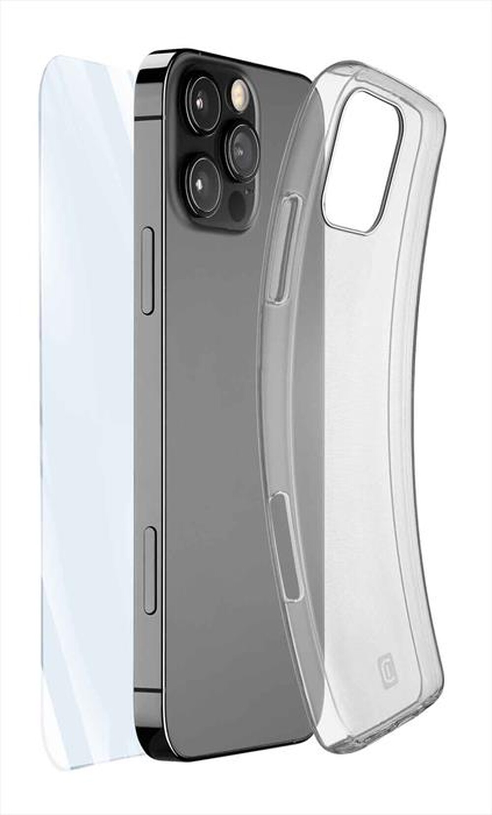 Immagine del prodotto CELLULARLINE - Cover case PROTECTION KIT per iPhone 16 Pro-Transparent