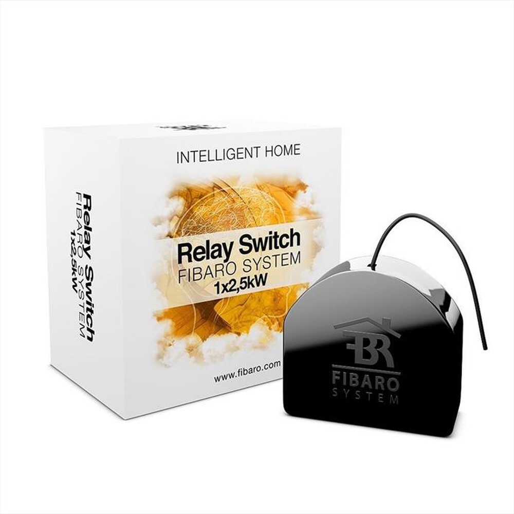 Immagine del prodotto FIBARO - RELAY SWITCH 1X2,5KW-Black