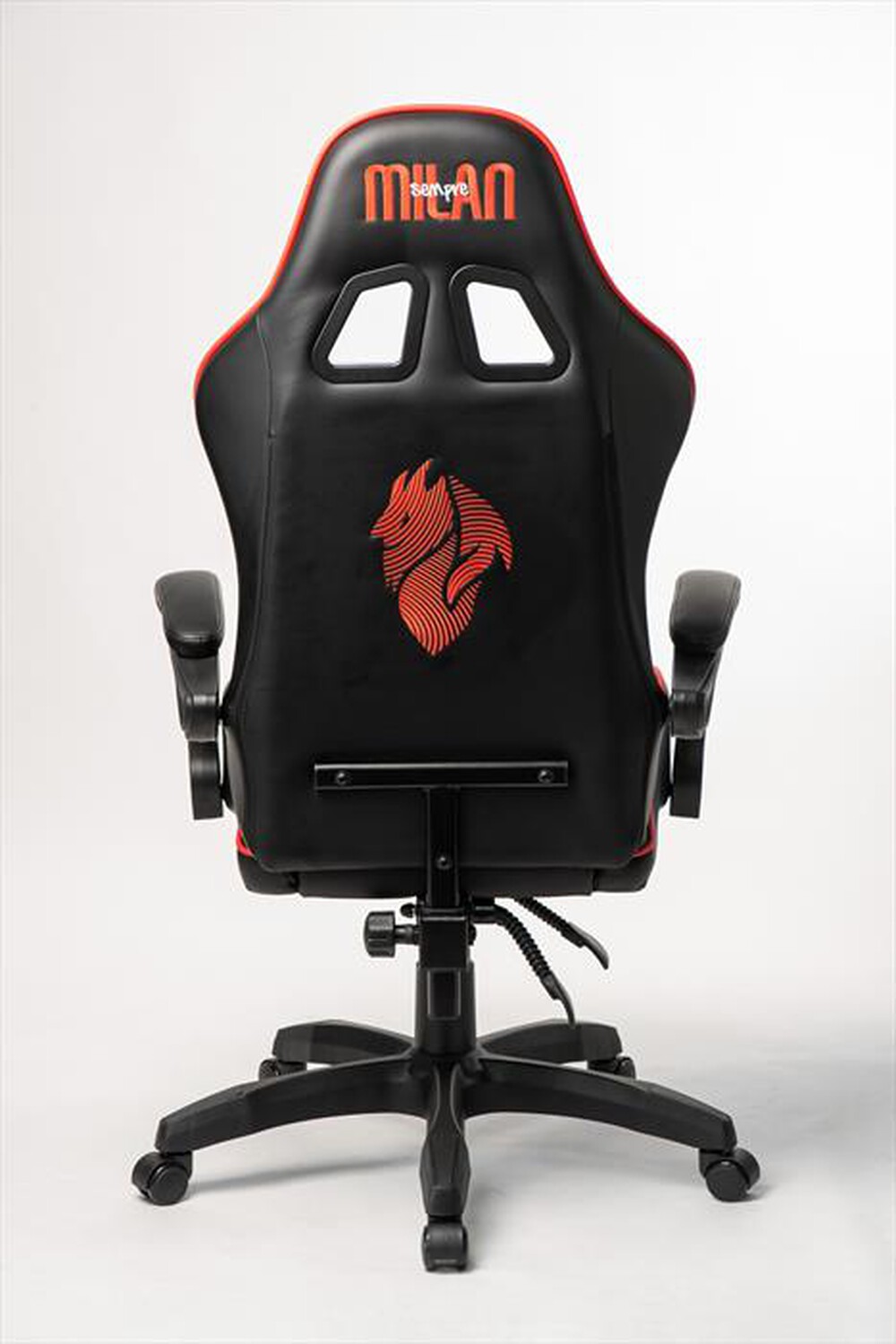 Immagine del prodotto QUBICK - GAMING CHAIR AC MILAN DEVIL-rosso/nero