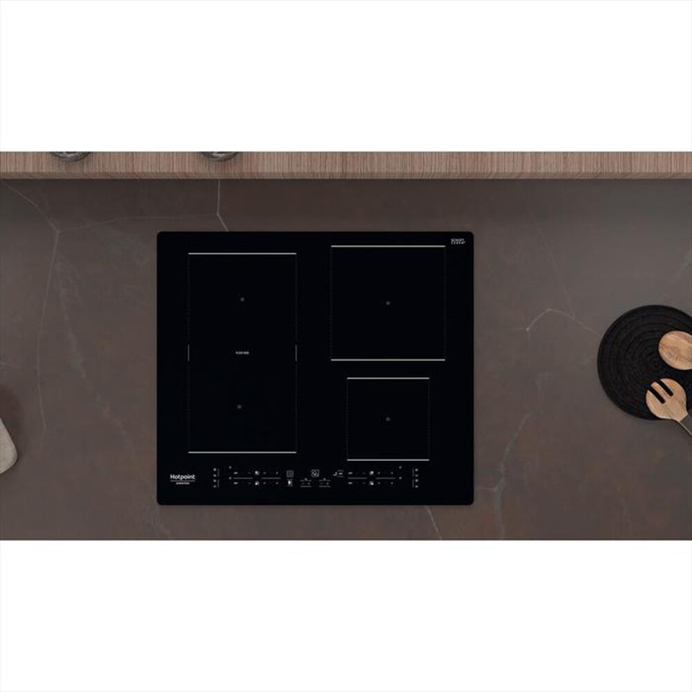 "HOTPOINT ARISTON - Piano induzione HB3160C NE 59 cm-Nero"