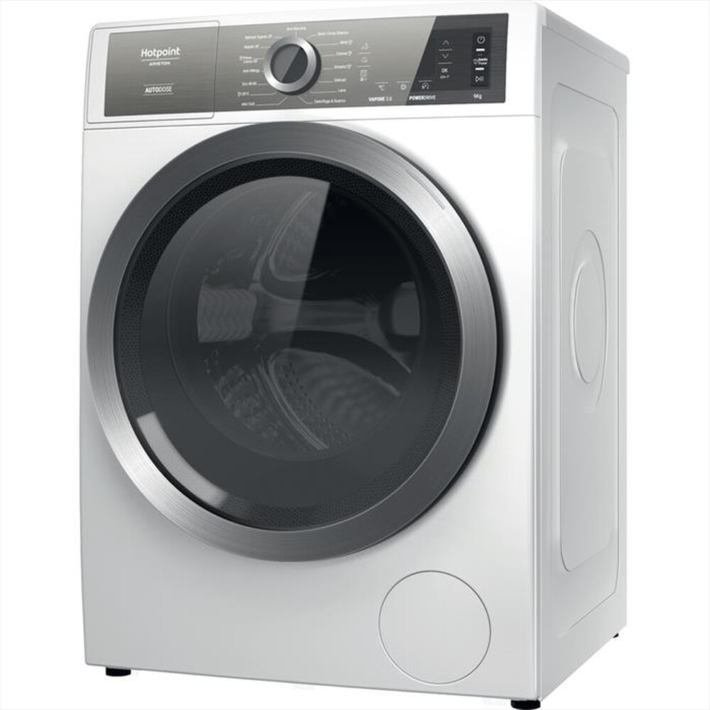 "HOTPOINT ARISTON - Lavatrice GENTLE POWER H8 W946WB IT 9 Kg Classe A-Bianco"