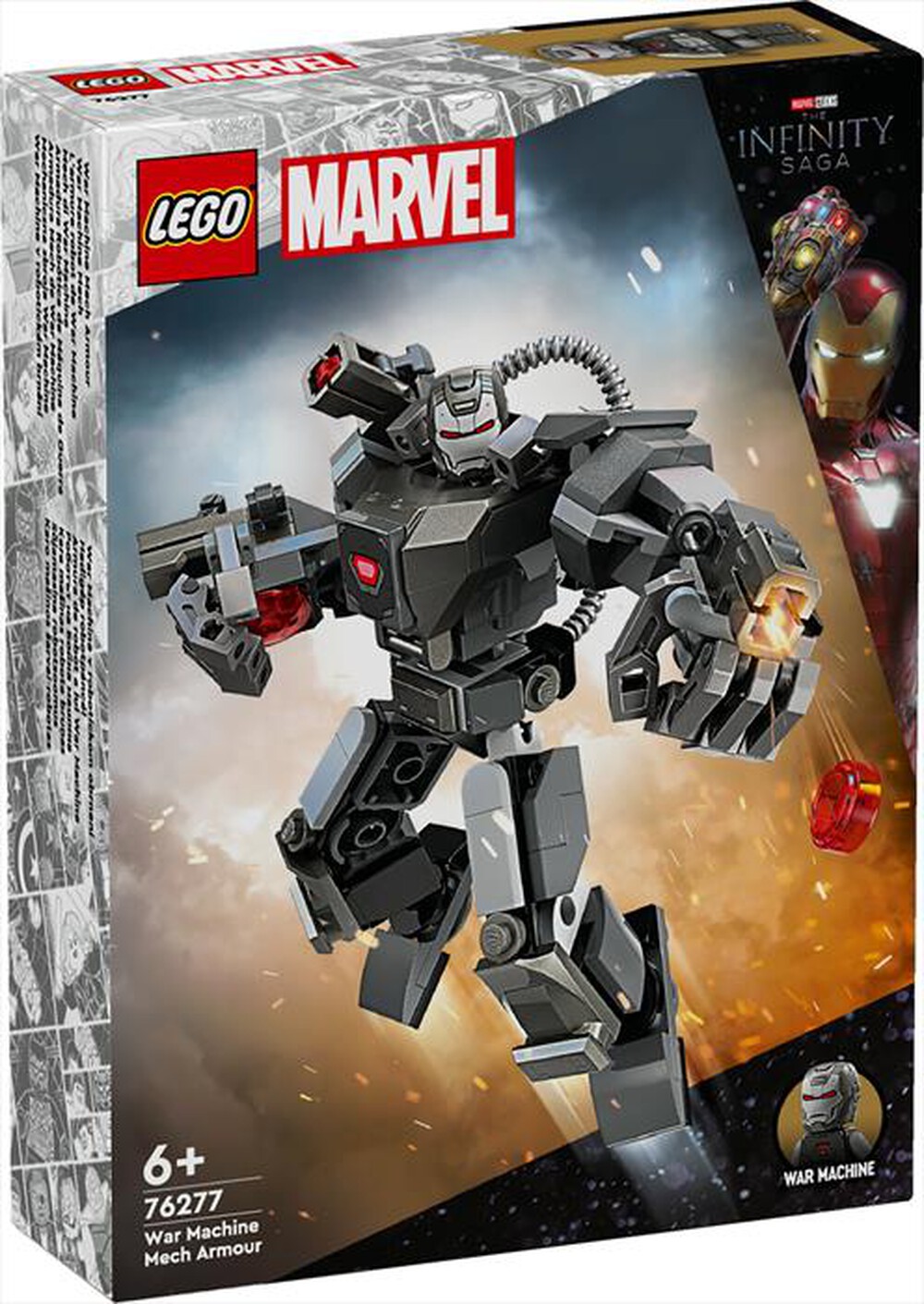 Immagine del prodotto LEGO - SUPER HEROES MARVEL Mech di War Machine 76277