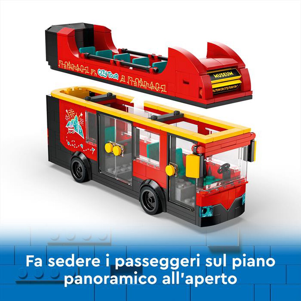 Immagine del prodotto LEGO - CITY Autobus turistico rosso a due piani 60407