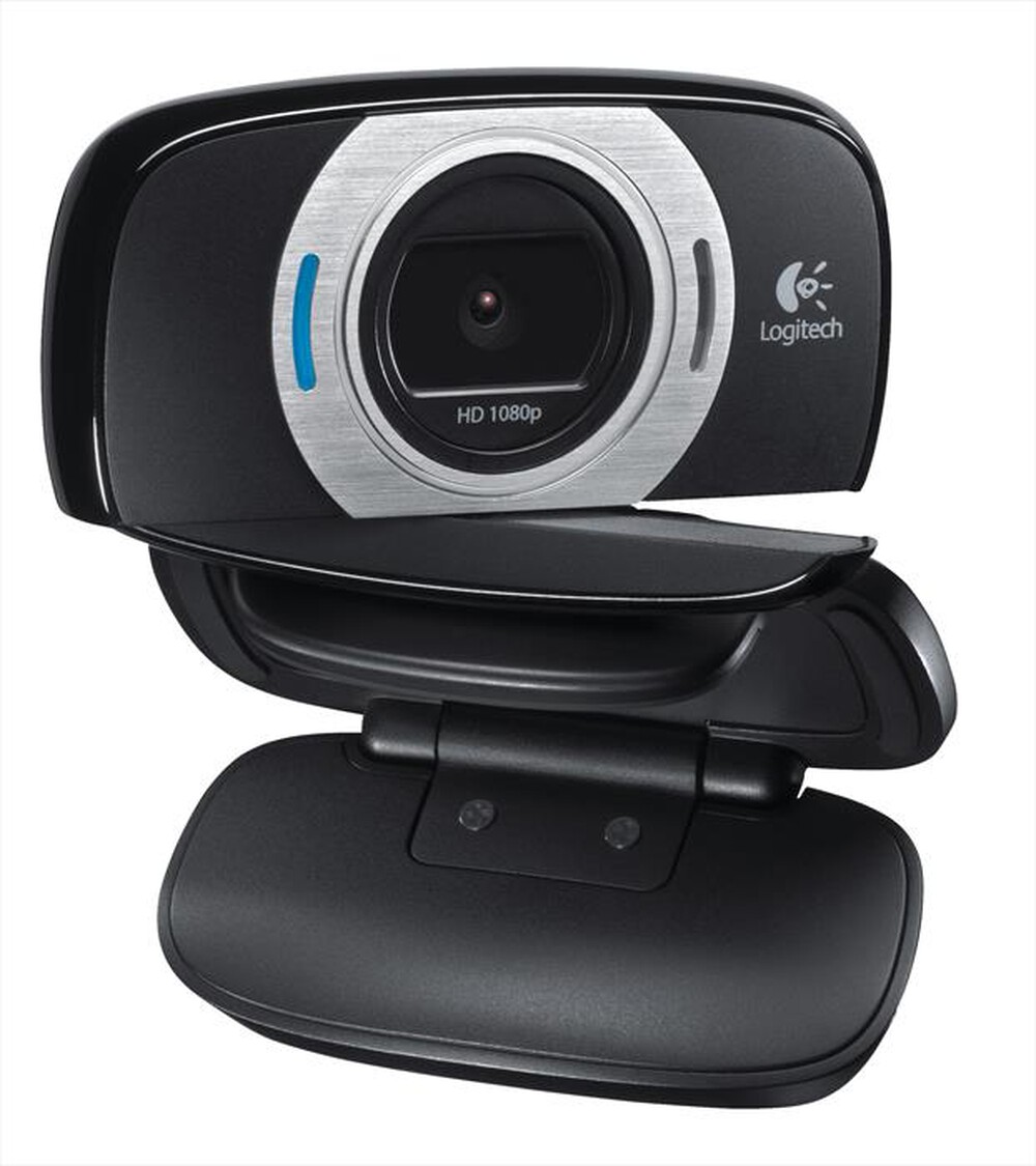"LOGITECH - HD WEBCAM C615 MANET FULL HD INTERFACCIA USB-Nero"