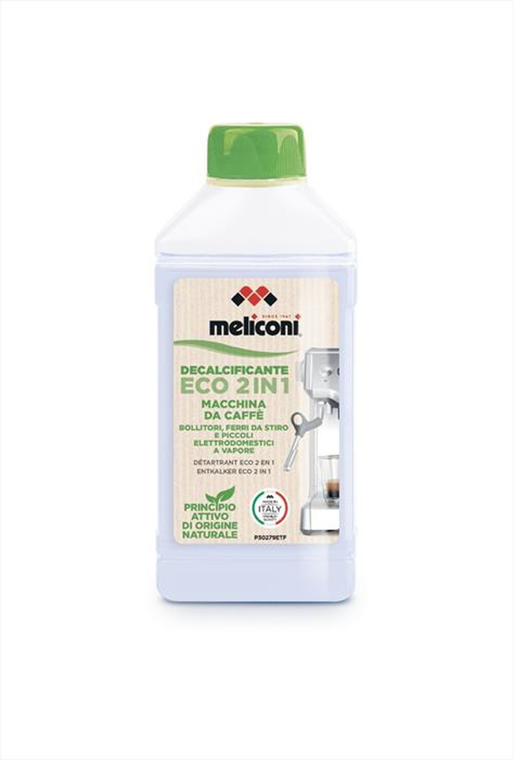 "MELICONI - DECALCIFICANTE ECO 2 IN 1-Astuccio contenente 2 flaconi"