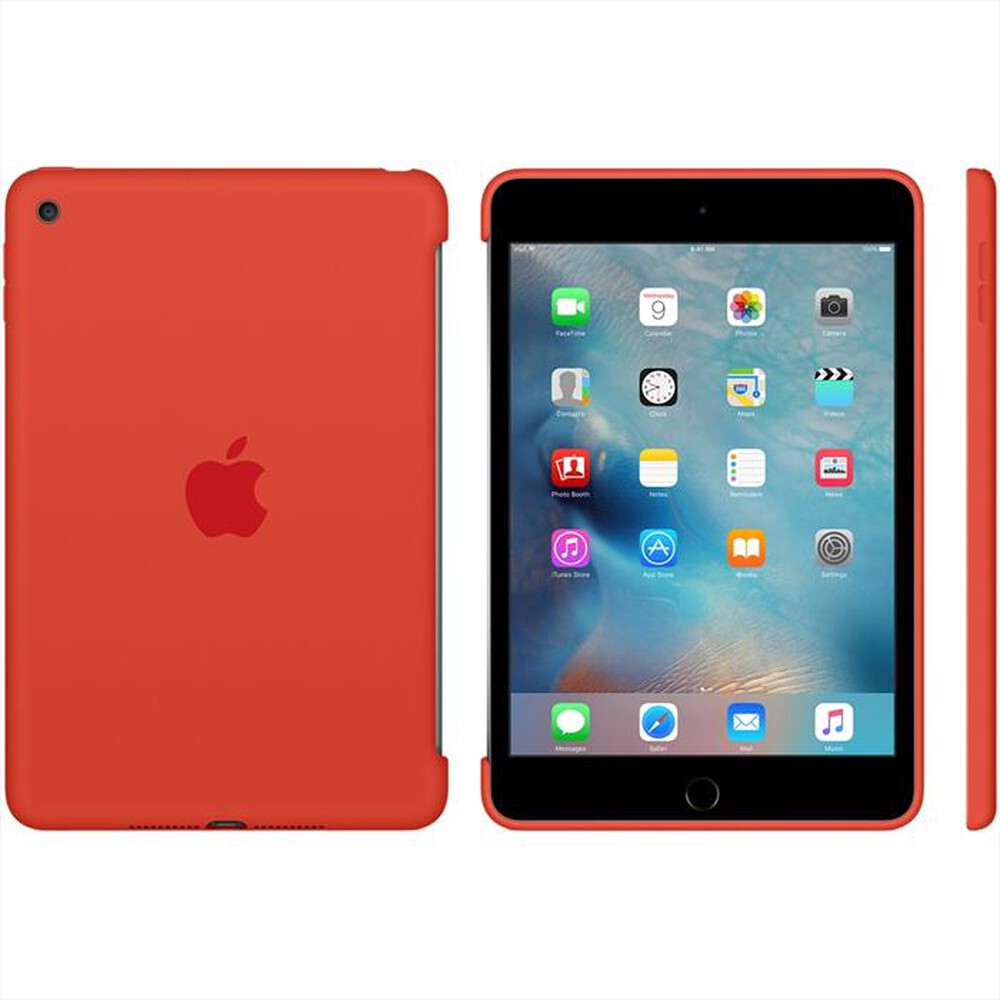 "APPLE - Custodia in silicone per iPad mini 4-Arancione"