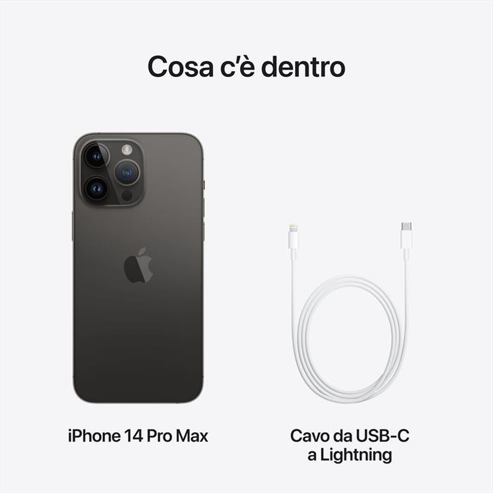 "APPLE - iPhone 14 Pro Max 512GB-Nero Siderale"