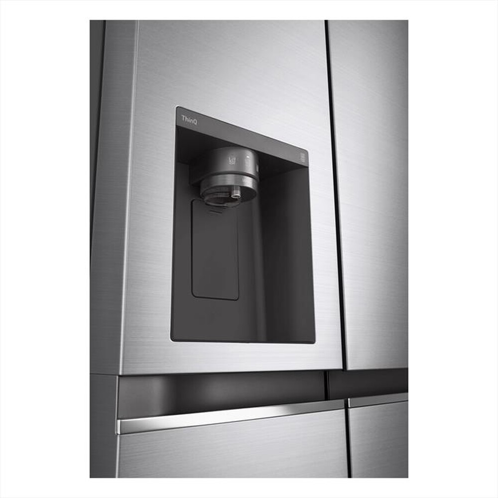 "LG - Frigorifero side by side GSLV71PZRC Classe C 635L-Argento"