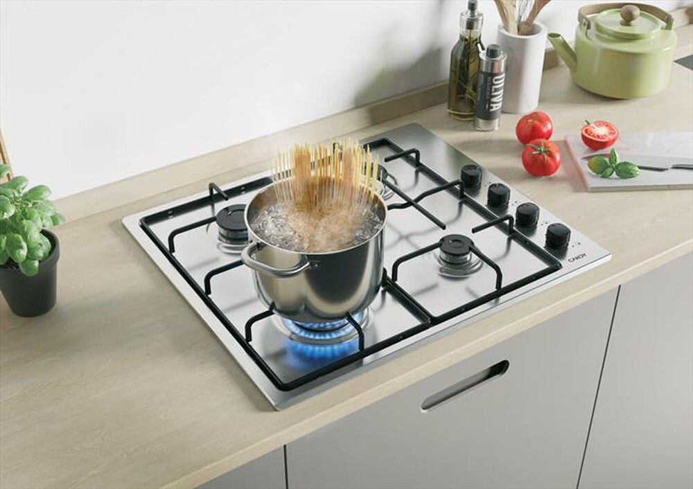 Immagine del prodotto CANDY - Piano cottura a gas CHW6LBX 59,5cm-INOX