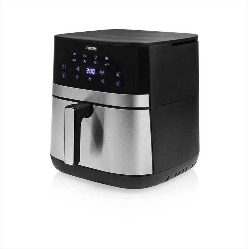 "PRINCESS - AEROFRYER 7L DUALHEAT-NERO / PLASTICA / ACCIAIO"