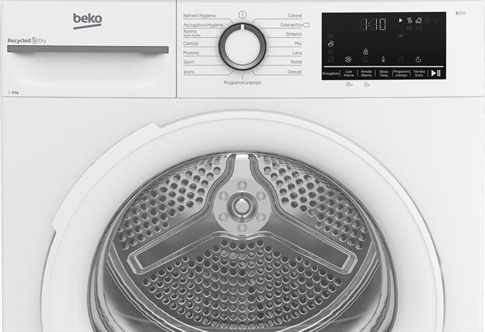 "BEKO - Asciugatrice BMT481WI 8 Kg Classe A+++-White"
