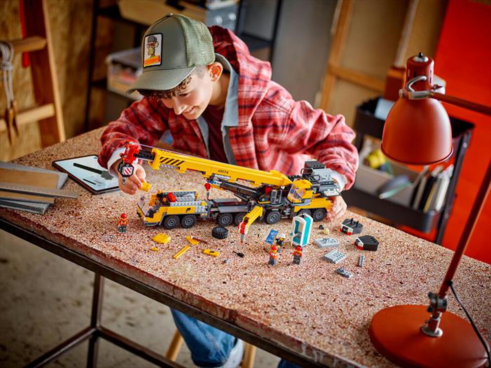 Immagine del prodotto LEGO - CITY BIG VEHICLES Gru da cantiere gialla 60409