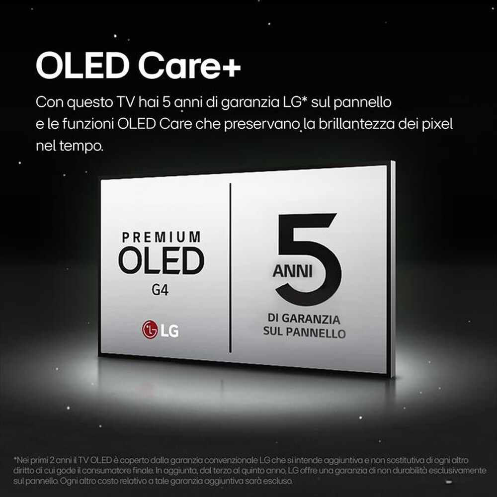 "LG - Smart TV OLED UHD 4K 65\" OLED65G45LW-Argento"