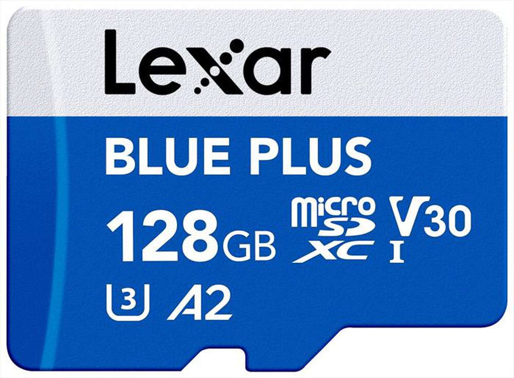 Immagine del prodotto LEXAR - 128GB MICROSDXC PLUS-Blue/White