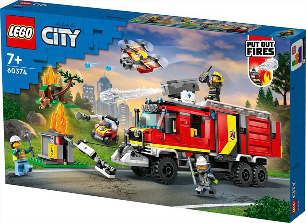 Immagine del prodotto LEGO - CITY FIRE Autopompa dei vigili del fuoco 60374