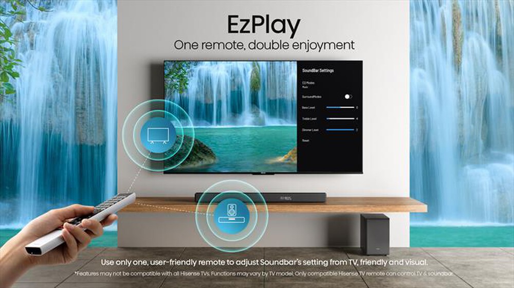 "HISENSE - Soundbar AX3120G-NERO"