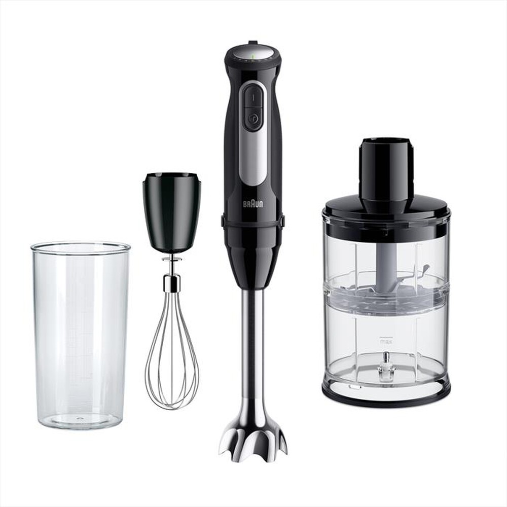 "BRAUN - Frullatore ad immersione MQ55.254M-nero"