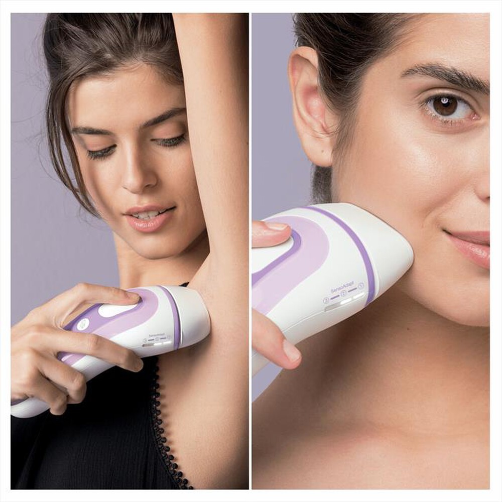 "BRAUN - Silk-Expert Pro 3 PL3011-Bianco/Lilla"