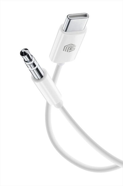 MUSIC SOUND - AUX AUDIO USB-C-White