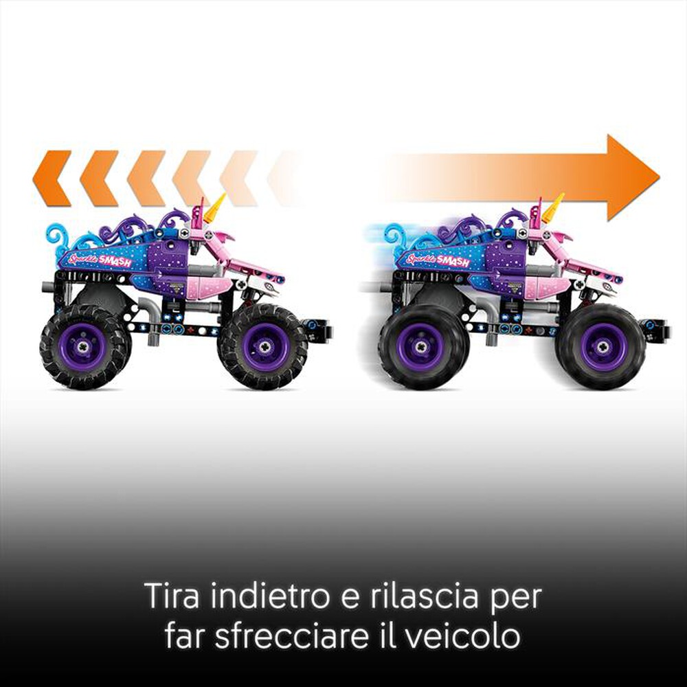Immagine del prodotto LEGO - TECHNIC Monster Jam Sparkle Smash retrocarica42220