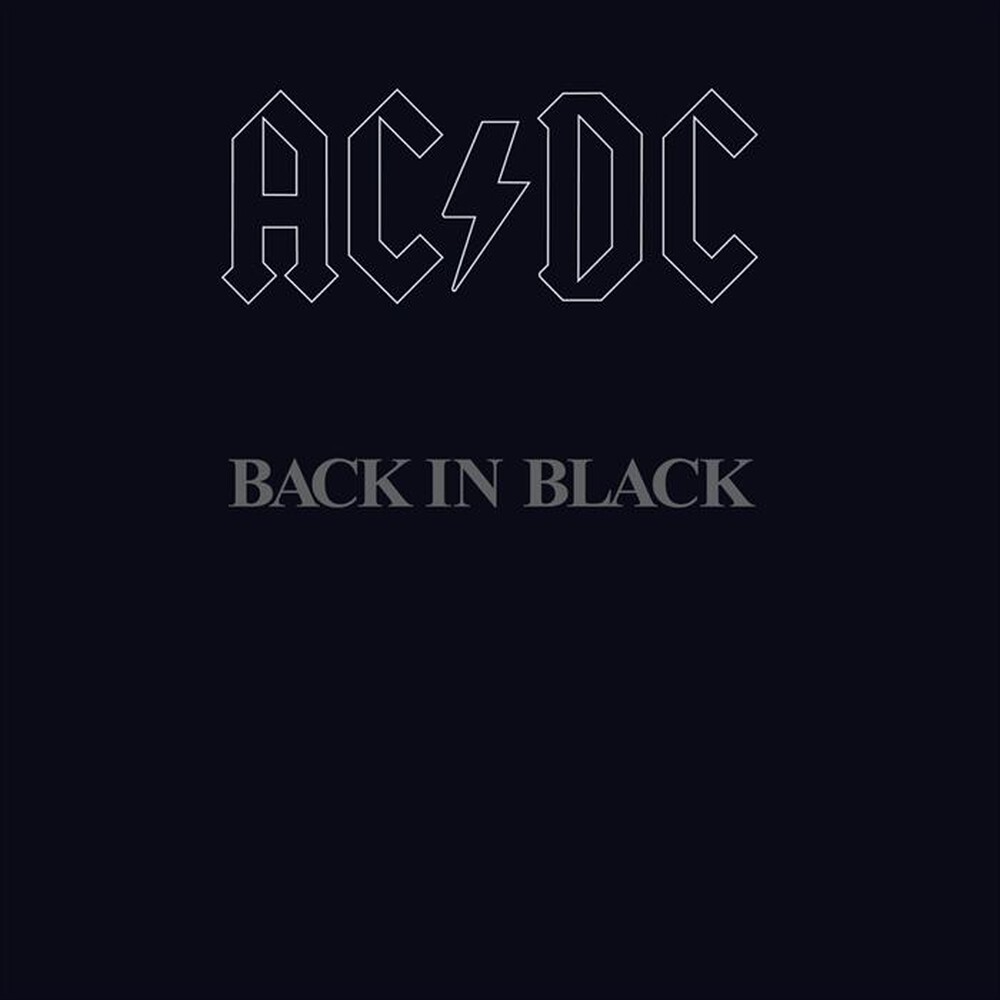 "SONY MUSIC - AC DC - Back in black - "