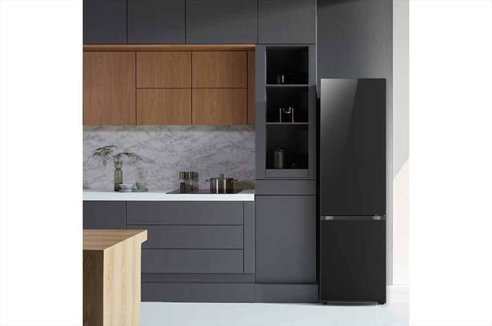 "LG - Frigorifero combinato GBB72BM9DQ Classe D 387 lt-Nero"