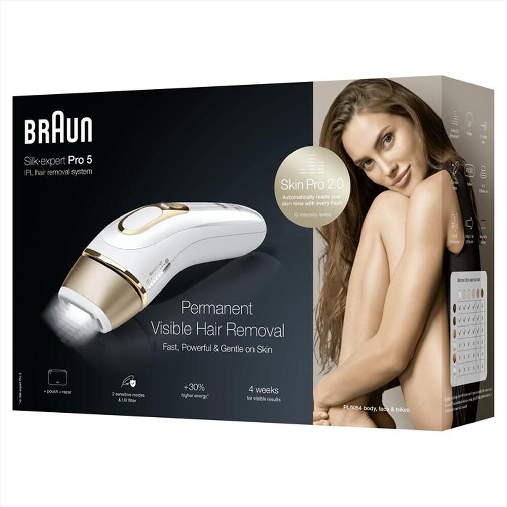 "BRAUN - PL5054-BIANCO/ORO"