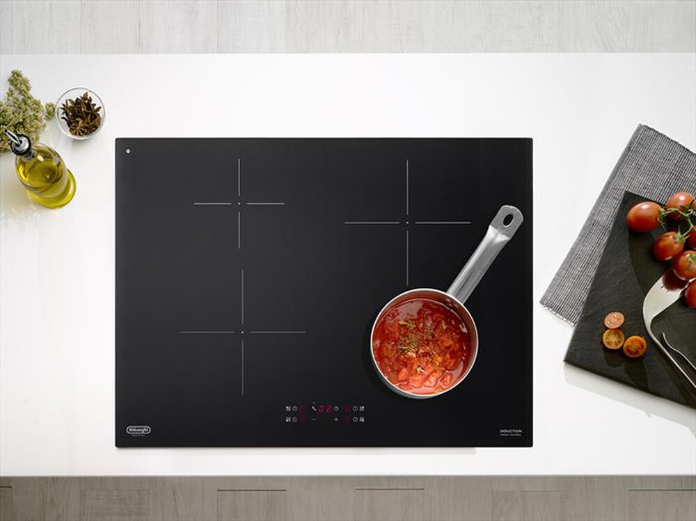 "DE LONGHI - Piano cottura induzione PIN 72 70 cm-Nero"