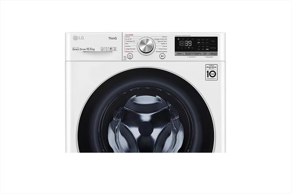 "LG - Lavatrice F4WV710S1E 10,5 Kg Classe A-White"