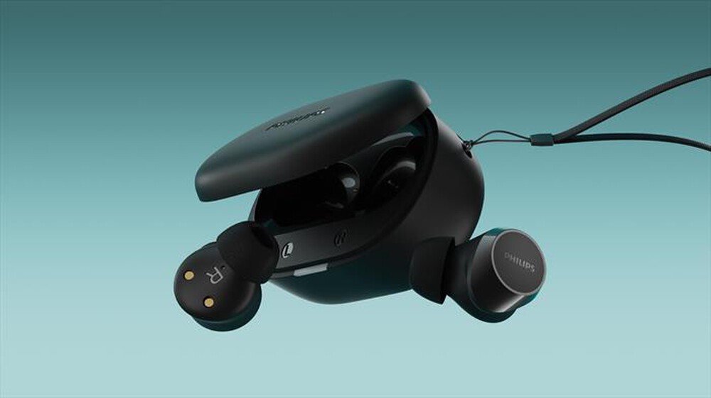 Immagine del prodotto PHILIPS - Auricolari True Wireless TAT1300BK/00-Black