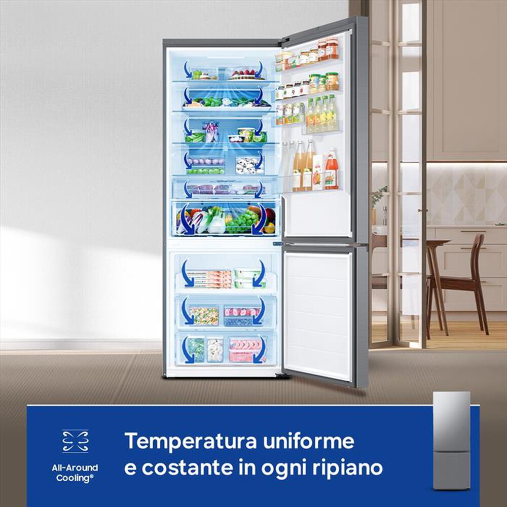 Immagine del prodotto SAMSUNG - Frigorifero combinato RB53DG703DS9EF ClasseD 538lt-METAL INOX