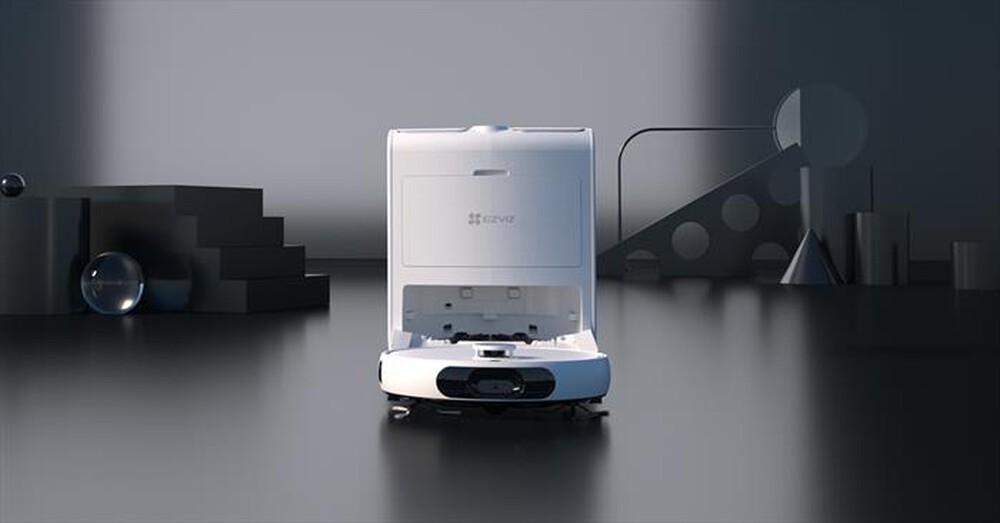 "EZVIZ - Aspirapolvere robot e lavapavimenti RS2-Bianco"
