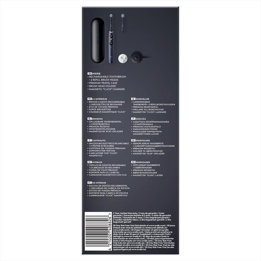 Immagine del prodotto ORAL-B - Spazzolino elettrico IO 8S-Nero
